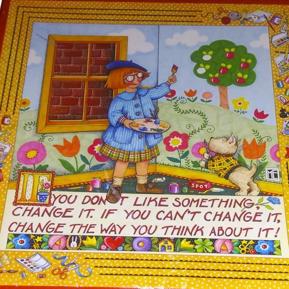 VTG 1996 Mary Engelbreit Blank Note Cards/Envelopes Box Set (9 cards/envelopes) - Picture 1 of 7